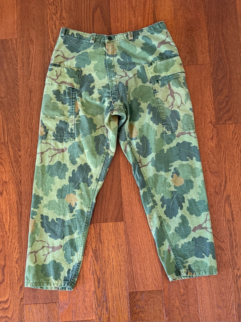 Vintage Kamo Brand Reversible Mitchell Camo Hunting Pants (33x28) 60s 70s